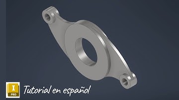 Autodesk Inventor Tutorial 2: Restricciones de Tangencia y Extrusión.