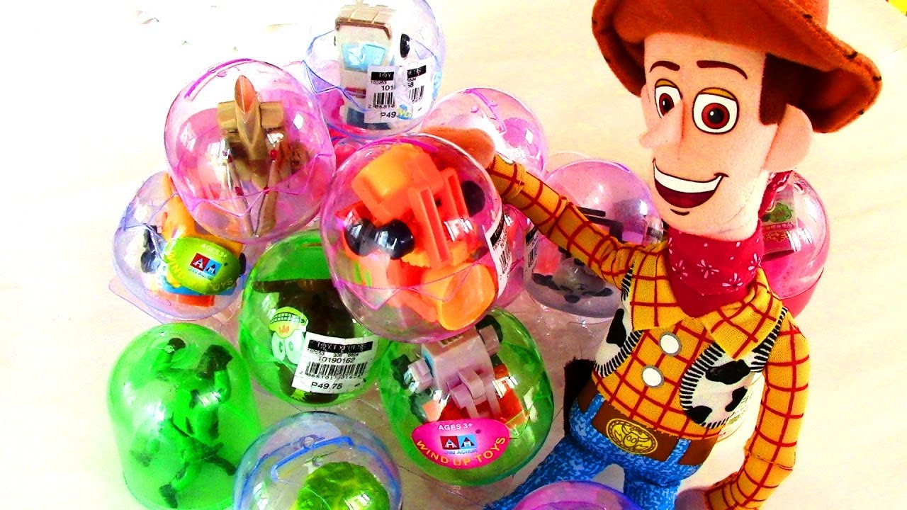 Surprise Toys WindUp Toys with Woody of Toy Story 3 YouTube