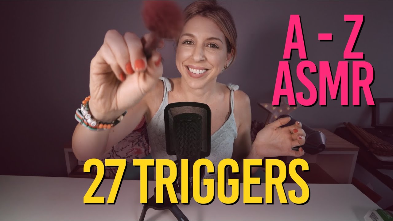 A - Z 🎧🎧 27 Triggers ASMR // Abecedario del Sueño