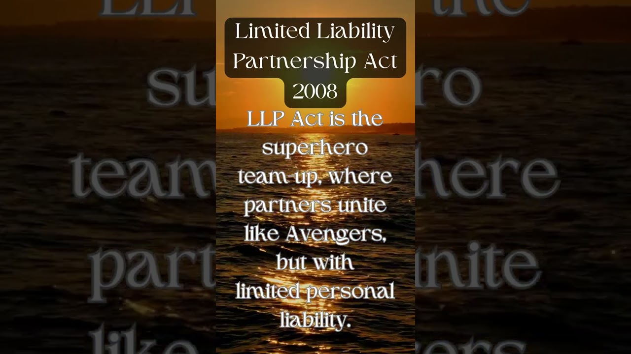 Limited Liability partnership Act