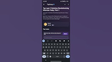 Top layer 2 solutions revolutionizing ethereum today part 1 tapswap code #tapswap #crypto #code