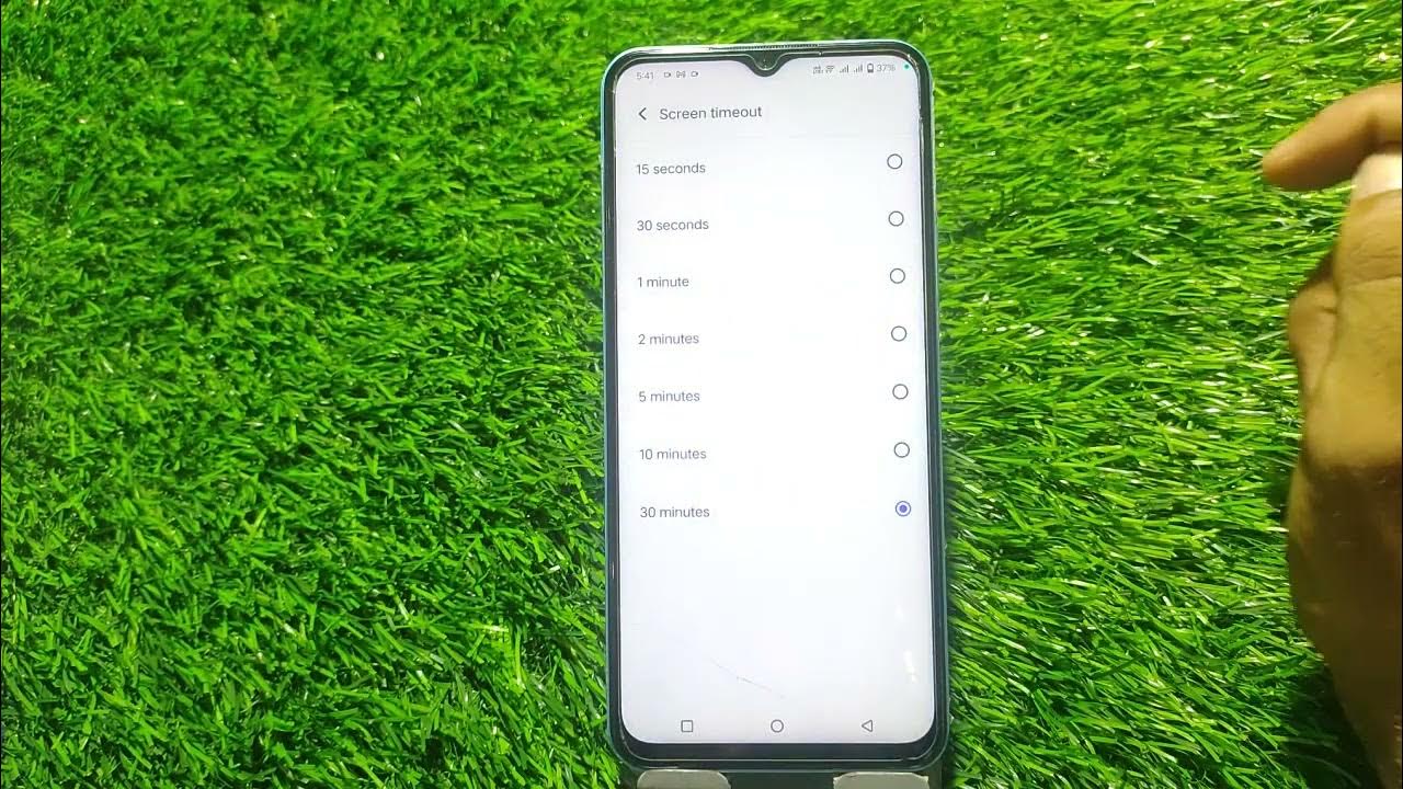 how-to-change-sleep-time-in-vivo-y55-screen-lock-time-setting-change