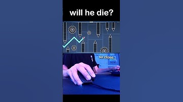 Best Player Tries Worlds Hardest Challenge In Geometry Dash! #shorts