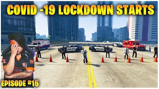 LOCKDOWN IN GTAV CAUSE OF COVID -19 | GTAV NEPAL EP#15 | MR JUNIOR