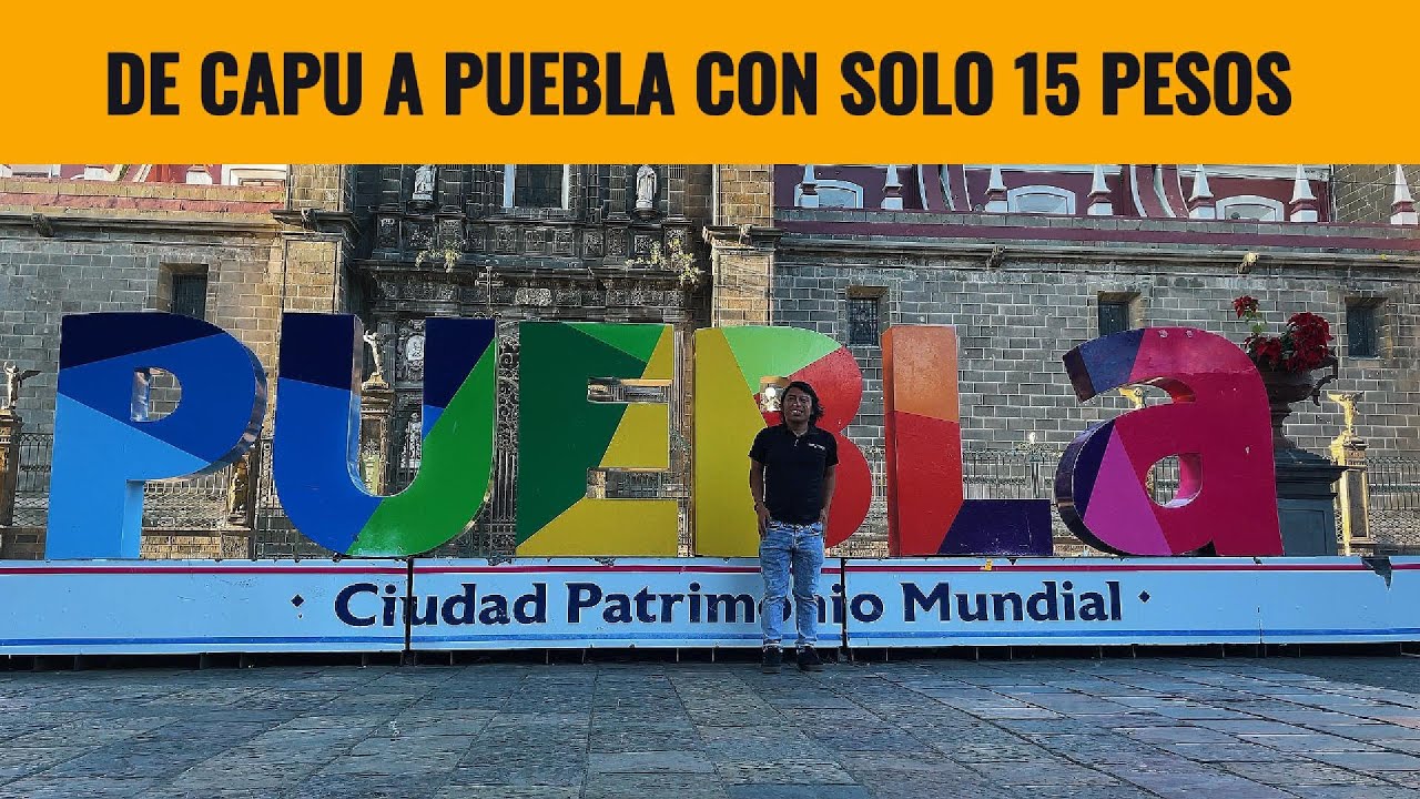 Puebla CAPU , Cómo llegar del CAPU al Centro Histórico de Puebla