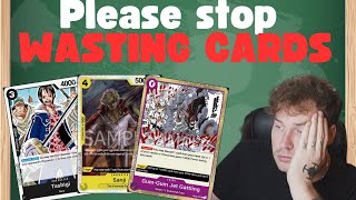 A resource management guide || Analyzing wasted potential || One Piece TCG