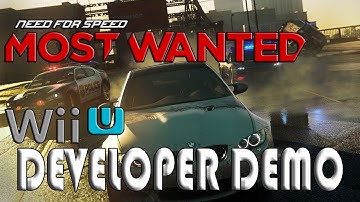 Need for Speed: Most Wanted Wii U Demo