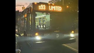 MTA: On Board 2022 Novabus LFS #8924 On The S93 Ltd Bus To Bay Ridge-86th Street Station (7/17/2025)