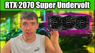 Undervolt your RTX 2070 Super for more FPS!  Tutorial