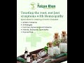 Dr. Faizan Khan Homeopathy - Treating the Roots, Not just Symptoms
