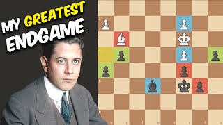 Endgame Brilliancy From Capablanca | The Greatest Chess Endgame Played By Jose Capablanca