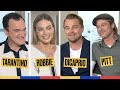 Avec tarantino et le casting de once upon a time in hollywood