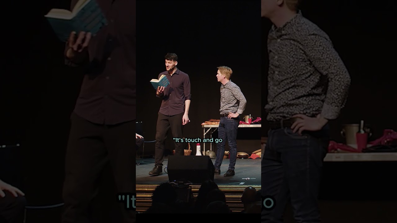 When all your lines have to come from a book…. 