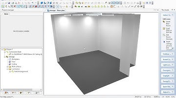 How to insert luminaires by Field Arrangement in Dialux ?