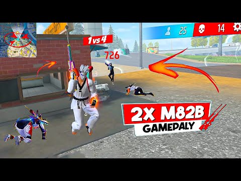 2x M82b Leke Gobi Khod De 🔥 Op Solo Vs Squad Gameplay 🎯 Free Fire