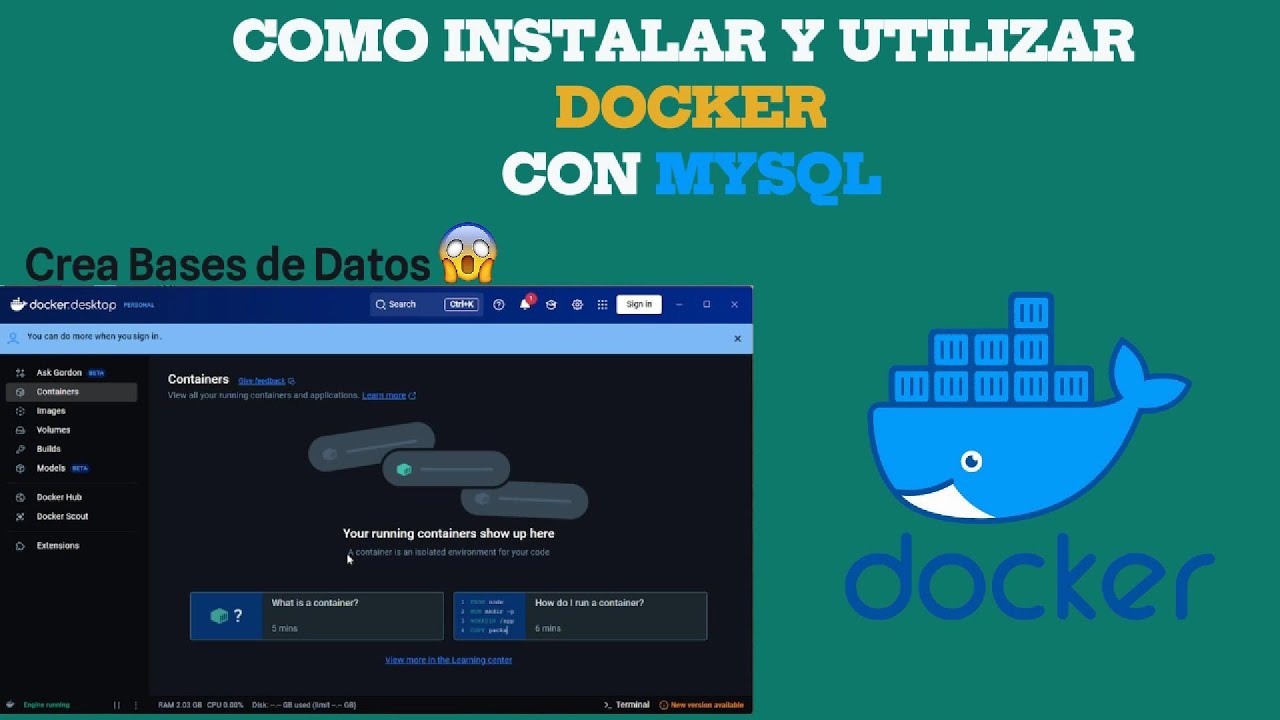 Tutorial para Instalar y Utilizar Docker - YouTube