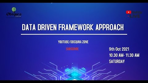 How to Handle Excel sheet for Data Driven Automation Framework