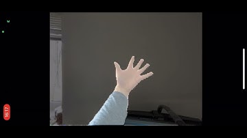 Hand Segmentation Model Running on iPhone 12 Mini