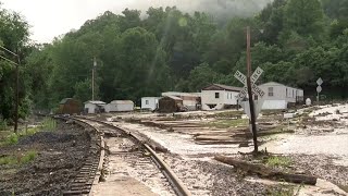 Local swiftwater rescue teams respond to severe flooding in Buchanan County
