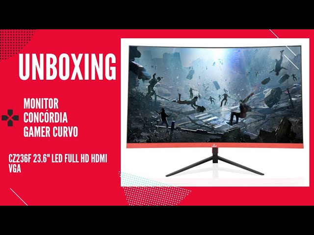 Monitor compacto de 165Hz? Unboxing e impressões Warrior Shin Kai 