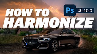 Photoshop’s NEW Harmonize: Blend ANYTHING in 1-Click!