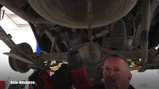 How to replace rear shocks on pick-up truck