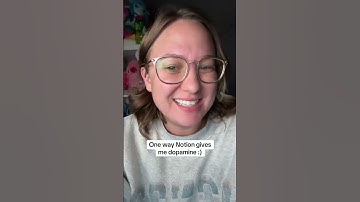 This is my favorite thing I’ve added in Notion! #adhd #notion