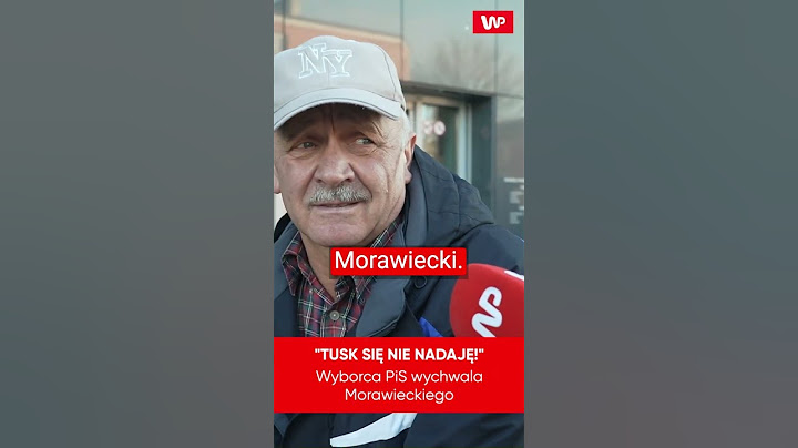 "TUSK SIĘ NIE NADAJĘ!". Wyborca PiS wychwala Morawieckiego #shorts