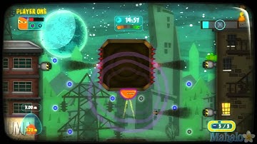 Tales from Space About a Blob Co-op Walkthrough - Level 13 - Town 1 - Part 2