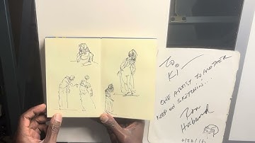 Ki Innis Saturday Sketchbook  - Disney Animator  Ron Husband