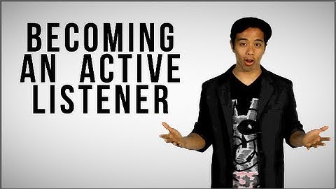 How To Become An Active Listener