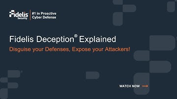 Fidelis Deception | See How Fidelis Deception can help to protect your data