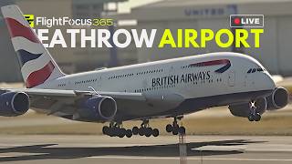 Heathrow Airport Live - Monday 12th October 2026