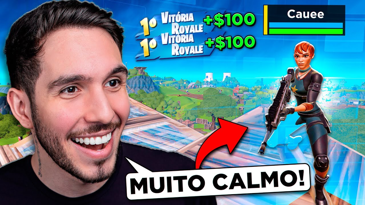 Jogando MUITO SAFE ele pegou 2 WINS na Final da última SOLO Cash Cup 🤑