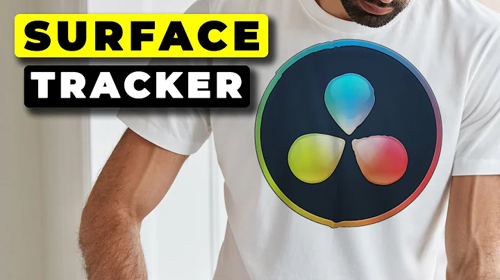TRACK Logo to your T-SHIRT with SURFACE TRACKER in Davinci Resolve 18 | Tutorial