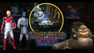 Squad Arena: Thrawn vs Jabba with Commentary. From the How to Build Thrawn Video, just clipped out.