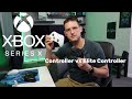 Xbox Series X Controller VS Xbox Elite Controller