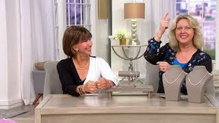 Diamonique x Kathy Levine 365 Link Bracelet, Sterling Silver on QVC