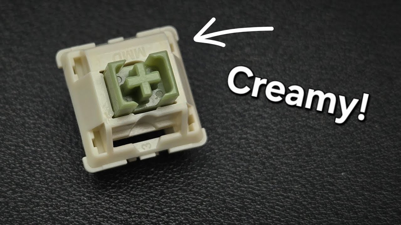 MMD Matcha V3 Ice Cream Pre Lubed Mechanical Keyboard Linear