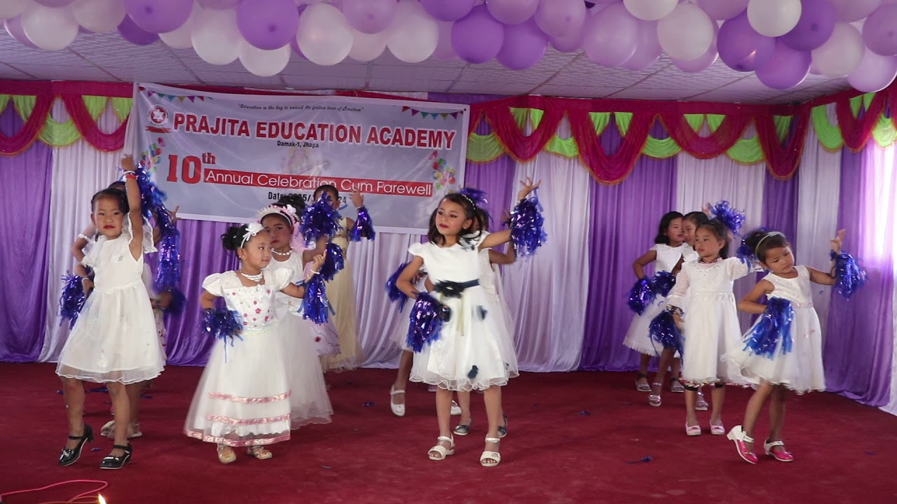 Jun ta lagyo tara le  Nepali Dance  Prajita Educational Academy  Child Song