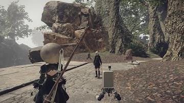Nier: Automata - Side Quest - Family Squabble