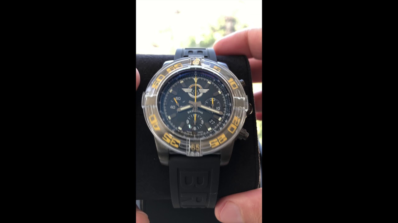 Breitling Yellow LE JET-TEAM CHRONOMAT WATCH24.CA 647.499.6500