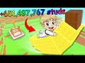 Making MILLIONS by LAUNCHING FRUITS in Roblox 😨