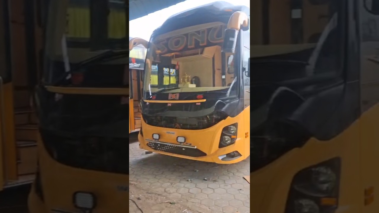 3 bus एक साथ || ac sleeper bus || bus body manufacturer || Bus body  building || huw to sleeper body