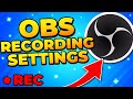 Best obs settings for recording 2024  no lag