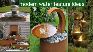 modern water feature ideas | unique fountain ideas⛲| Best water fountain ideas 2024 |