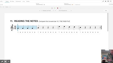 11. Reading The Notes - alto sax TUTORIAL