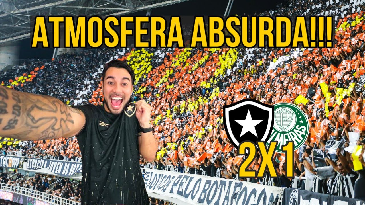 GLORIOSO EM VANTAGEM | MOSAICO HISTÓRICO | Botafogo 2 x 1 Palmeiras ...
