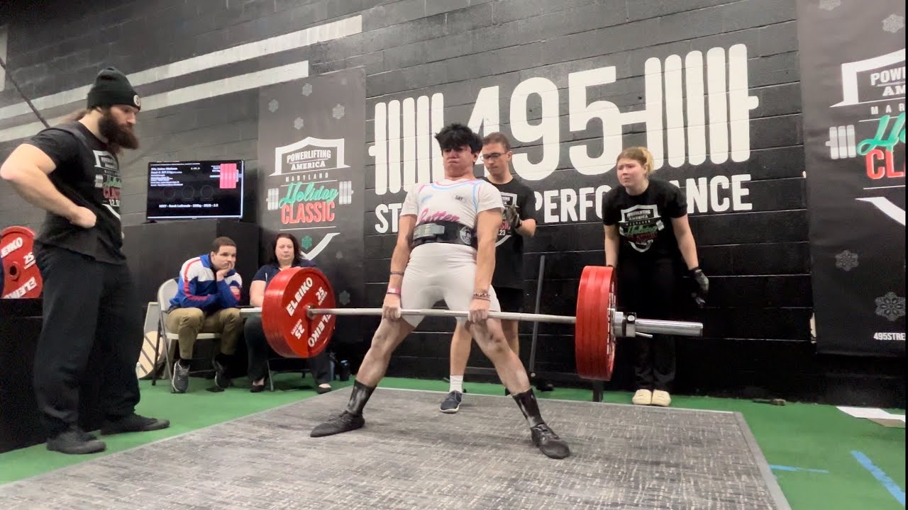 All white lights (Billy Batts powerlifting meet) YouTube