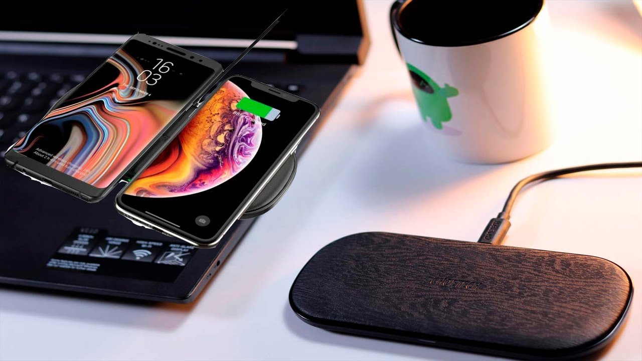 Распаковка Посылки: Беспроводная зарядка от Choetech сразу для 2 смартфонов